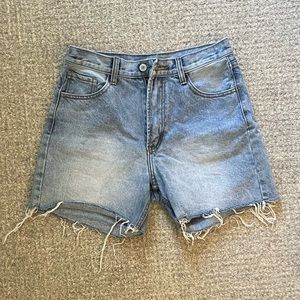 brandy melville jean shorts cutoff